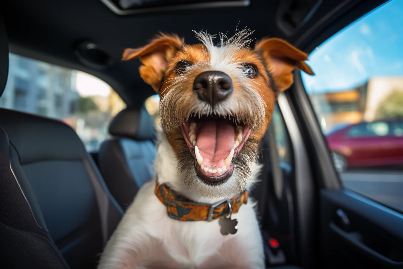 Chevrolet Suburban Dog Safety Belt for Fox Terriers